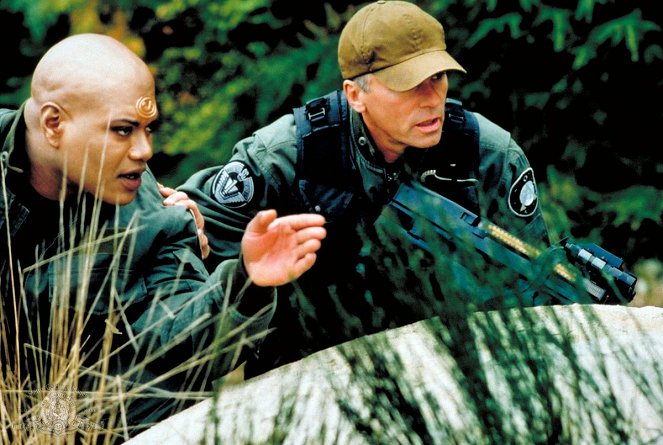 Stargate SG-1 - The Sentinel - Photos - Christopher Judge, Richard Dean Anderson