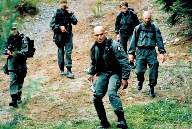 Stargate SG-1 - The Sentinel - Van film - Christopher Judge, Frank Cassini