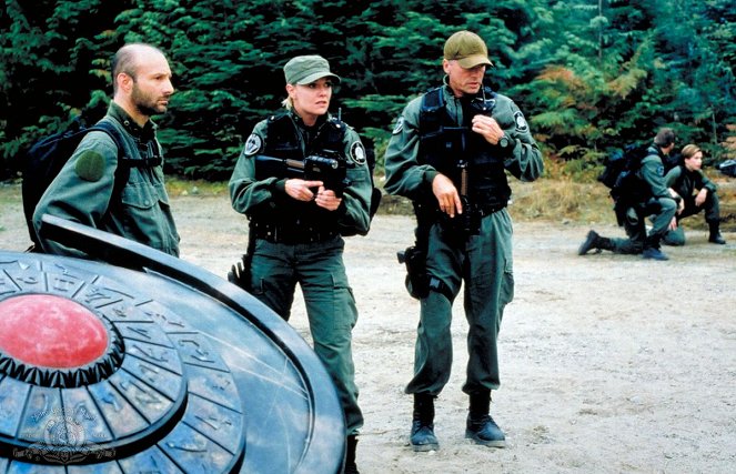 Stargate SG-1 - The Sentinel - De la película - Frank Cassini, Amanda Tapping, Richard Dean Anderson
