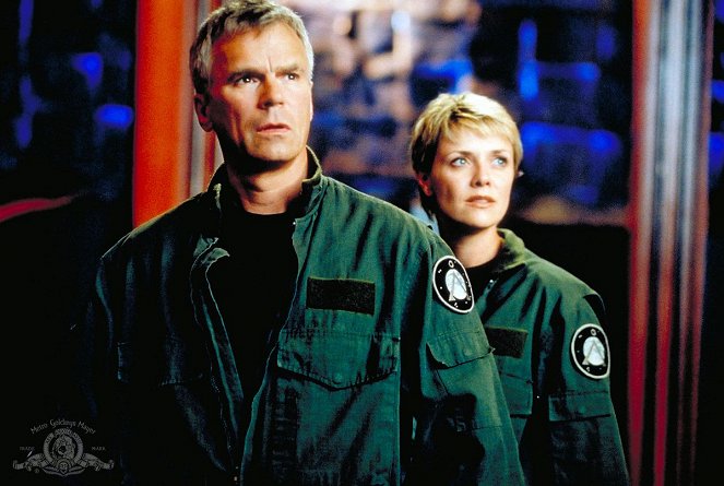 Stargate SG-1 - Season 5 - Revelations - Photos - Richard Dean Anderson, Amanda Tapping