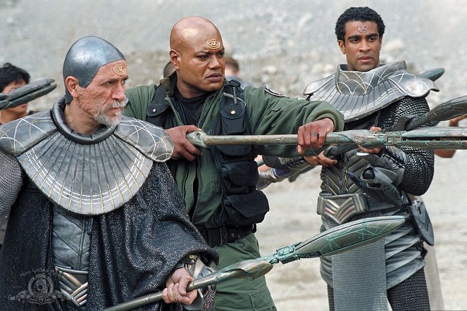 Stargate SG-1 - Allegiance - Van film - Tony Amendola, Christopher Judge, Obi Ndefo
