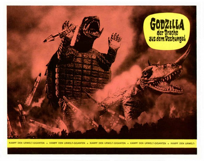 Godzilla, der Drache aus dem Dschungel - Lobbykarten