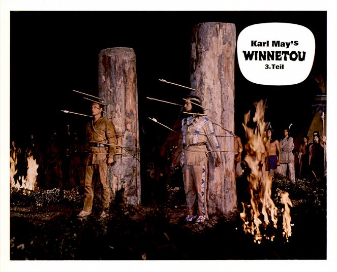 Winnetou III - Lobbykarten - Lex Barker, Pierre Brice