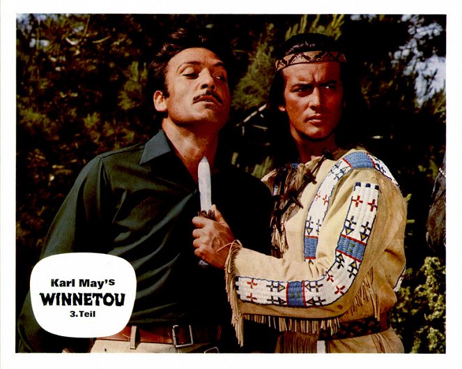 Winnetou 3. – Winnetou halála - Vitrinfotók - Rik Battaglia, Pierre Brice