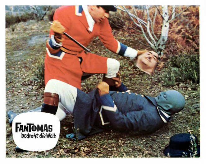 Fantomas kontra Scotland Yard - Lobby karty - Jean Marais