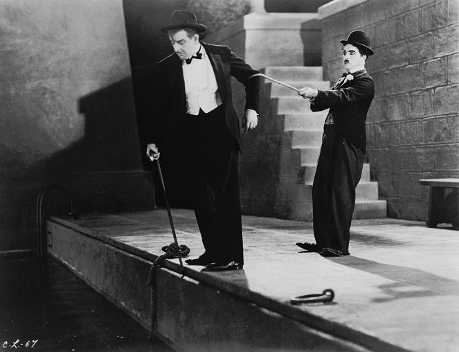 Luzes da Cidade - Do filme - Harry Myers, Charlie Chaplin