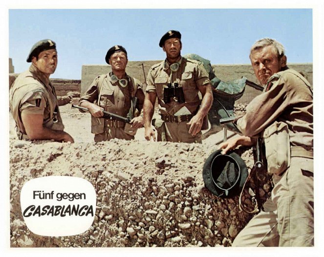Desert Commandos - Lobby Cards - Horst Frank, Ken Clark
