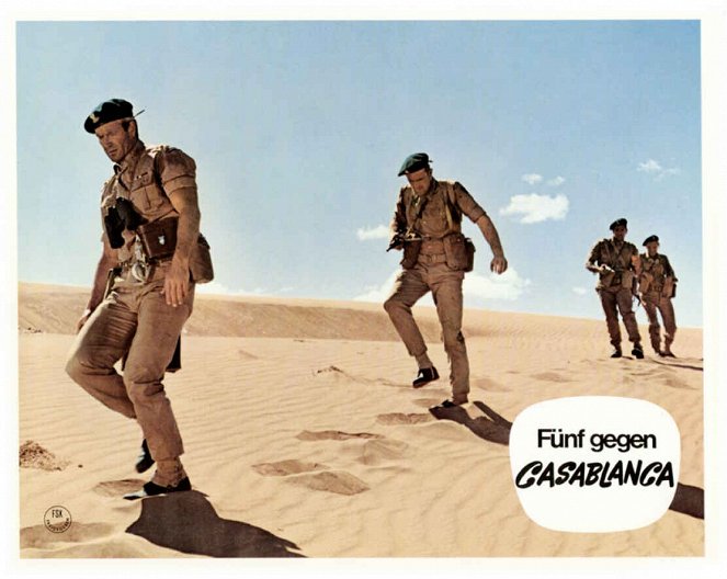 Desert Commandos - Lobby Cards