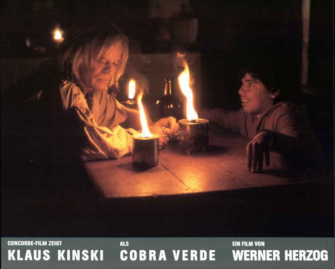Cobra Verde - Cartões lobby - Klaus Kinski