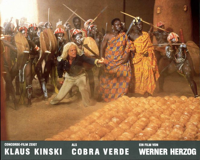 Cobra Verde - Lobbykarten - Klaus Kinski