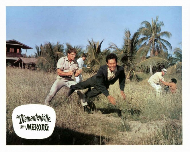 Die Diamantenhölle am Mekong - Lobby karty - Brad Harris, Horst Frank