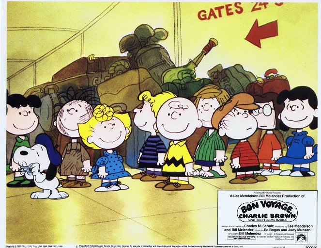 Bon Voyage, Charlie Brown (and Don't Come Back!) - Cartões lobby