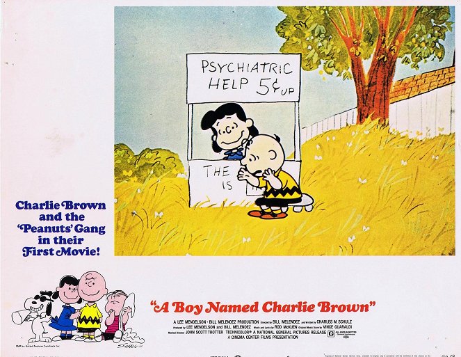 Ein Junge namens Charlie Brown - Lobbykarten