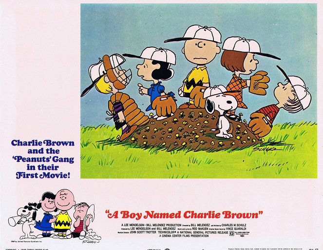 A Boy Named Charlie Brown - Lobbykaarten