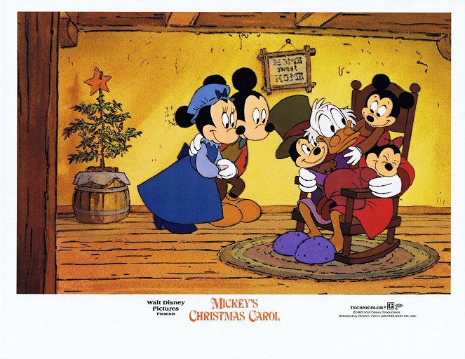 Micky's Weihnachtserzählung - Lobbykarten