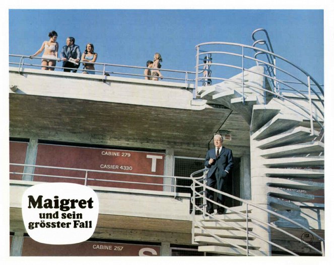 Maigret und sein größter Fall - Lobbykarten - Heinz Rühmann