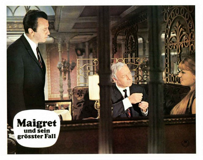 Maigret und sein größter Fall - Lobbykarten - Eddi Arent, Heinz Rühmann