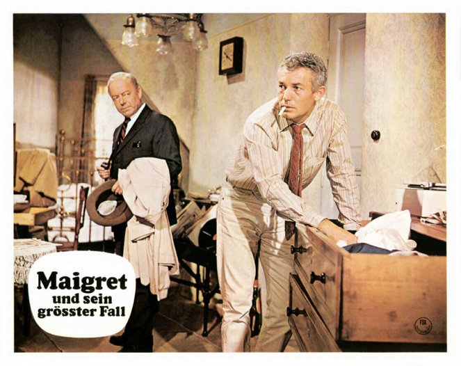 Maigret fait mouche - Cartes de lobby - Heinz Rühmann, Günther Stoll