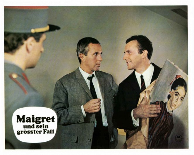 Maigret und sein größter Fall - Lobby karty - Gerd Vespermann, Eddi Arent