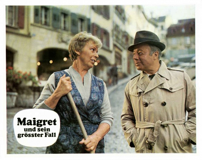 Maigret und sein größter Fall - Lobbykarten - Heinz Rühmann