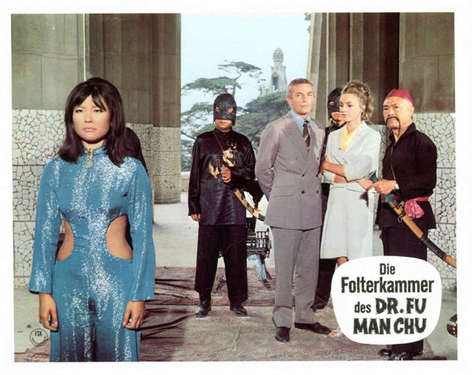 Die Folterkammer des Dr. Fu Man Chu - Lobbykarten