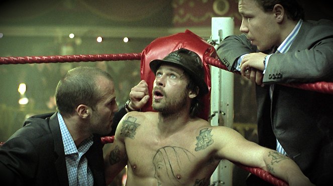 Snatch - Hävyttömät - Kuvat elokuvasta - Jason Statham, Brad Pitt, Stephen Graham