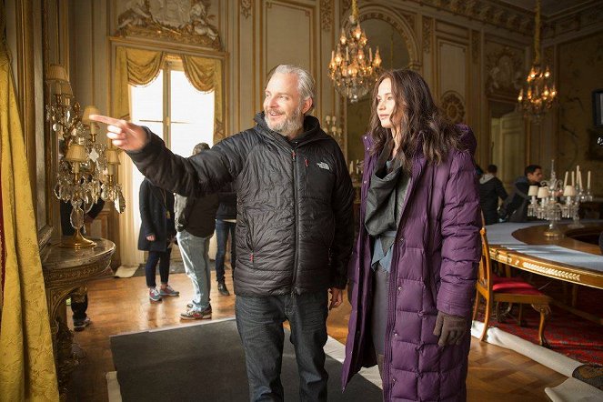 Die Tribute von Panem: Mockingjay Teil 2 - Dreharbeiten - Francis Lawrence, Jennifer Lawrence