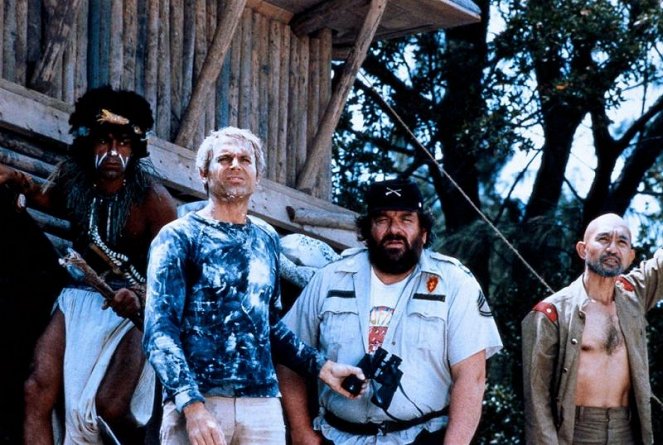 Who Finds a Friend Finds a Treasure - Photos - Sal Borgese, Terence Hill, Bud Spencer, John Fujioka