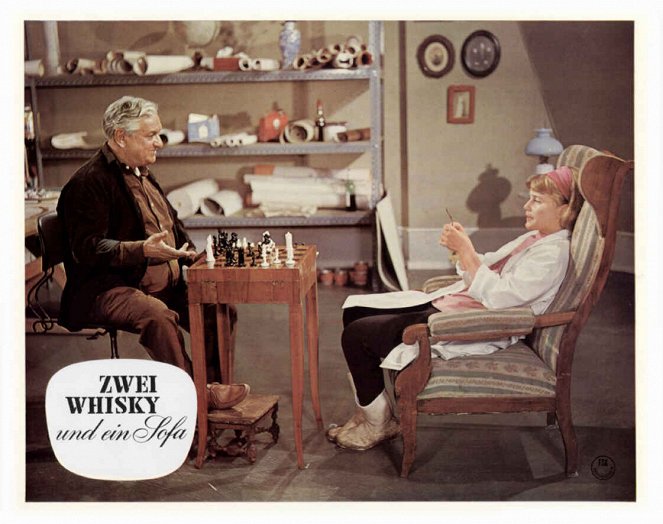 Whiskey and Sofa - Lobby Cards