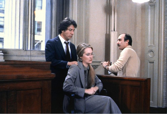 Kramer vs. Kramer - Van de set - Dustin Hoffman, Meryl Streep