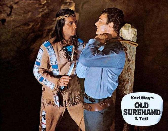Old Surehand - Cartes de lobby - Pierre Brice, Terence Hill