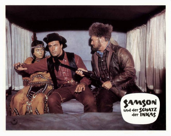 Samson und der Schatz der Inkas - Lobbykarten - Anna Maria Polani, Toni Sailer, Antonio Gradoli