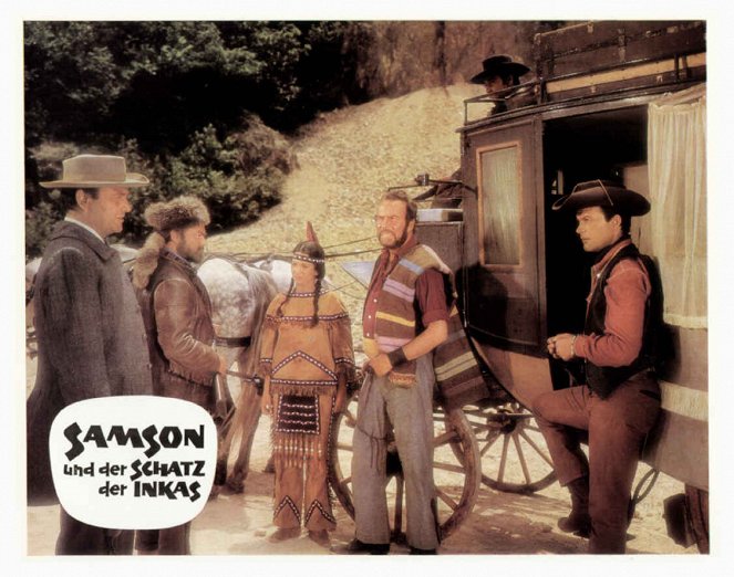 Samson und der Schatz der Inkas - Lobbykarten - Pierre Cressoy, Antonio Gradoli, Anna Maria Polani, Wolfgang Lukschy, Toni Sailer
