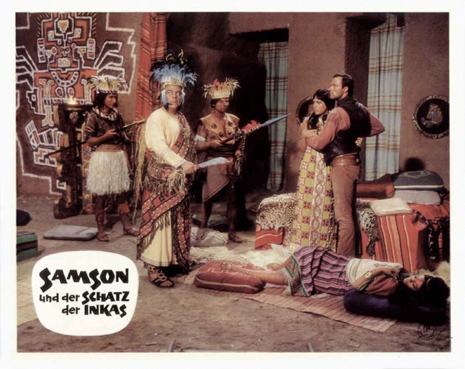 Samson und der Schatz der Inkas - Lobbykarten - Anna Maria Polani, Toni Sailer