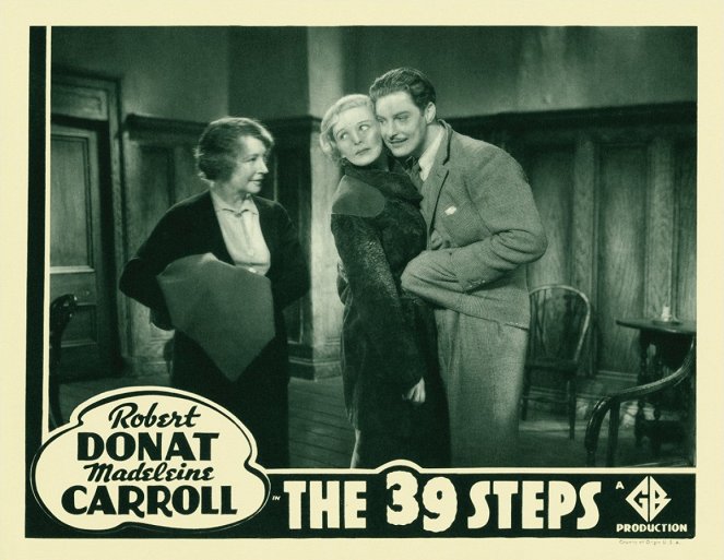 The 39 Steps - Lobby Cards