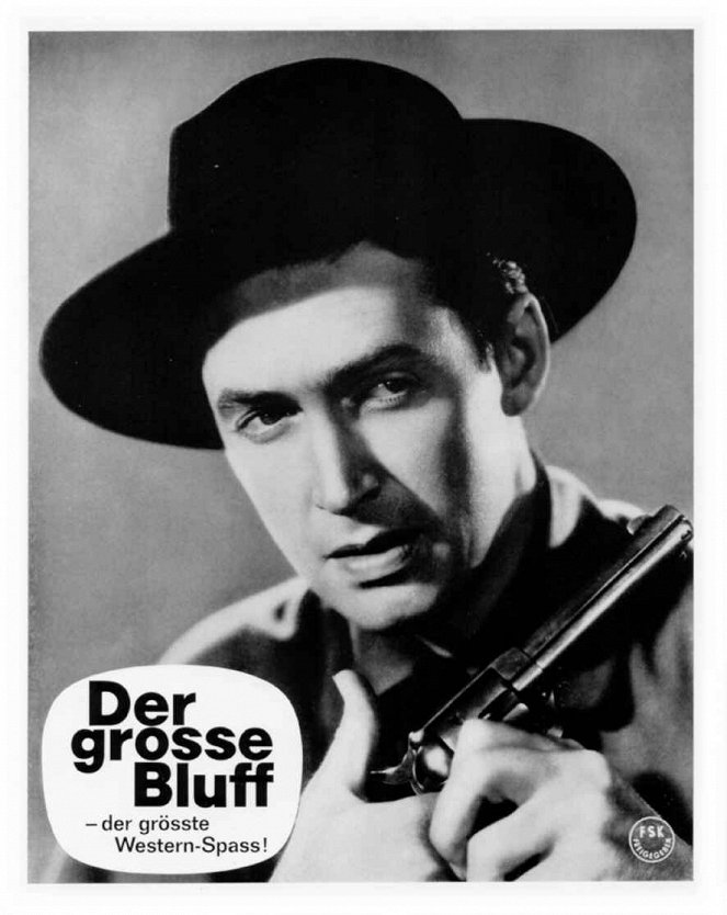 Der große Bluff - Lobbykarten - James Stewart