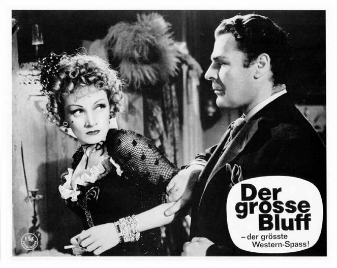 Der große Bluff - Lobbykarten - Marlene Dietrich, Brian Donlevy