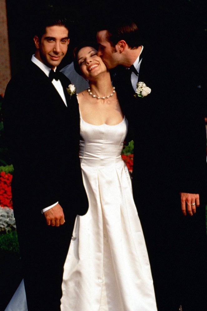 Zwei Männer, eine Frau und eine Hochzeit - Filmfotos - David Schwimmer, Mili Avital, Jason Lee