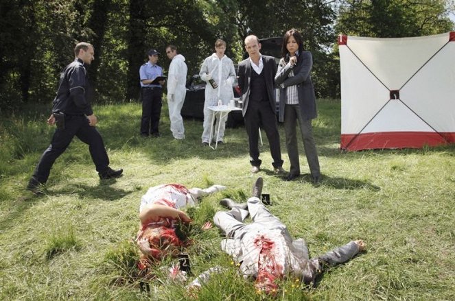 Tatort - Season 43 - Todesbilder - Photos - Maxim Mehmet, Martin Wuttke, Simone Thomalla