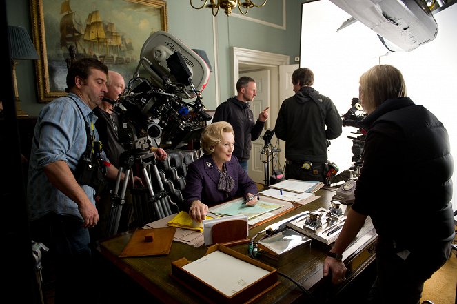 A Dama de Ferro - De filmagens - Meryl Streep