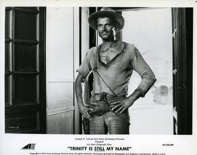 Trinitá - Cowboy Insolente - Cartões lobby - Terence Hill