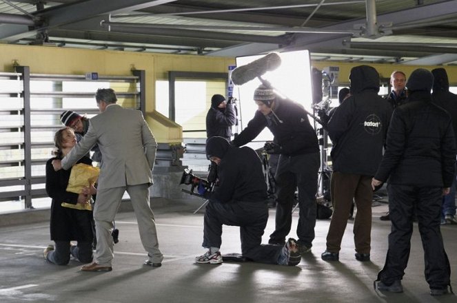 Tatort - Nasse Sachen - Tournage - Claudia Michelsen, Günter Junghans