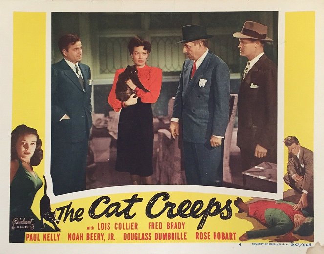 The Cat Creeps - Cartes de lobby