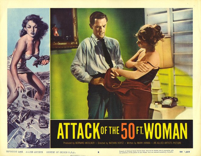 Atak kobiety o 50 stopach wzrostu - Lobby karty