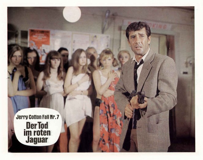 La morte in Jaguar rossa - Lobby karty - Robert Fuller