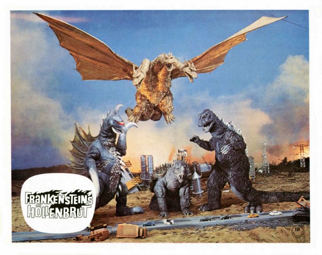 Čikjú kógeki meirei: Godzilla tai Gigan - Vitrinfotók