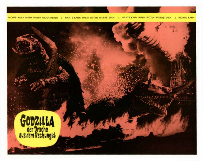 Godzilla, der Drache aus dem Dschungel - Lobbykarten