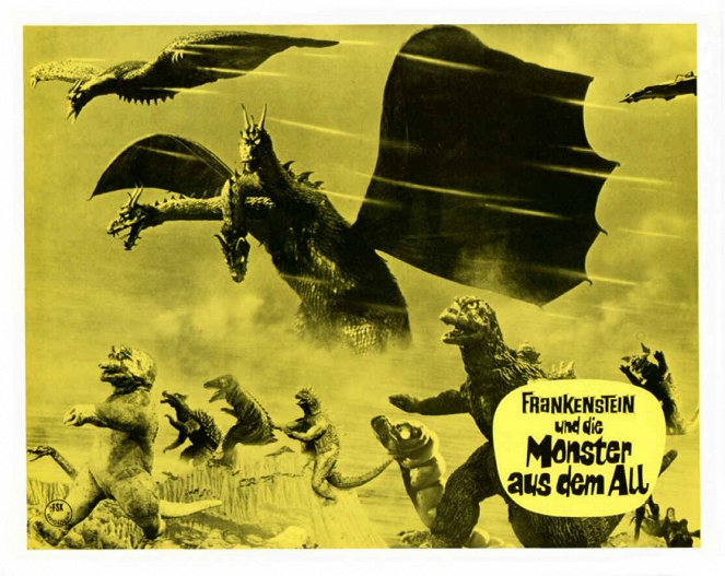 Godzilla und die Monster aus dem All - Lobbykarten