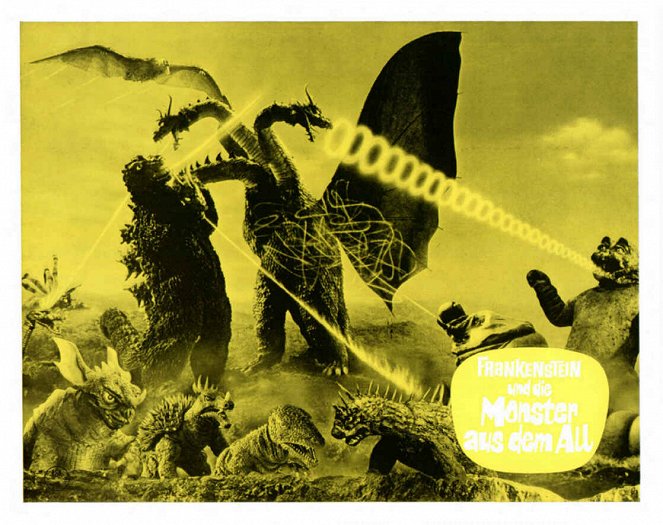 Godzilla und die Monster aus dem All - Lobbykarten