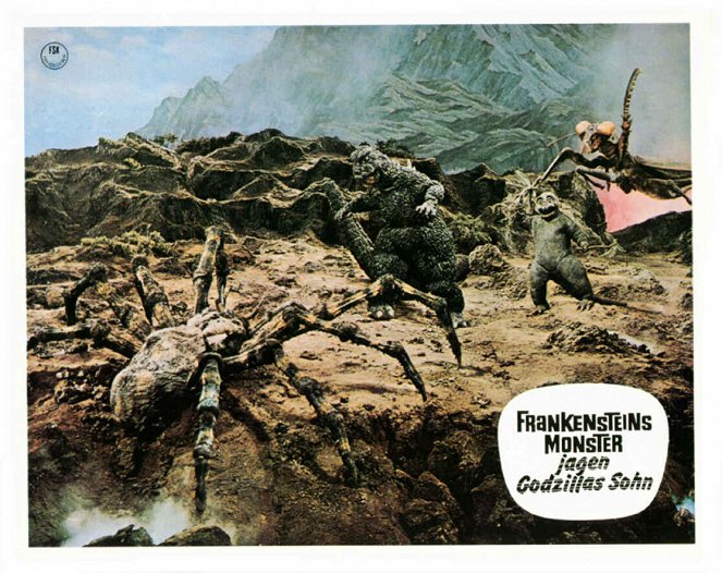 Godzilla - Frankenstein jagt Godzillas Sohn - Lobbykarten